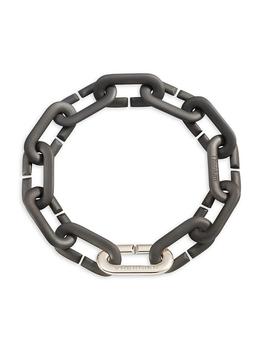 商品Vhernier | Mon Jeu 18K White Gold & Titanium Chain Bracelet,商家Saks Fifth Avenue,价格¥11025图片