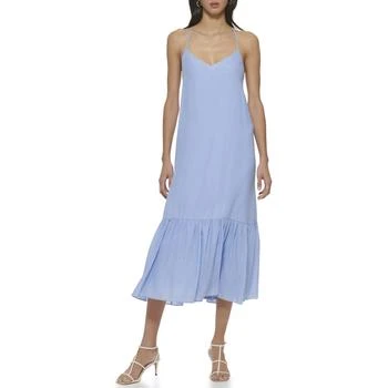 DKNY | Sleeveless Crinkle Rayon Dress 3.1折, 满$220减$30, 满减