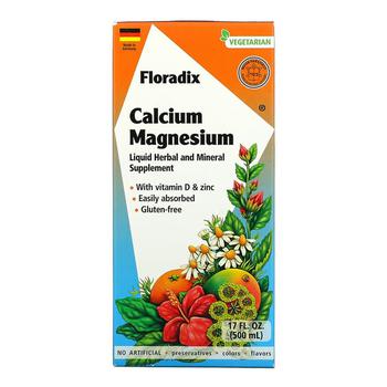 商品Floradix Supplements | Floradix Calcium and Magnesium Liquid Salus 17 oz Liquid,商家MyOTCStore,价格¥211图片
