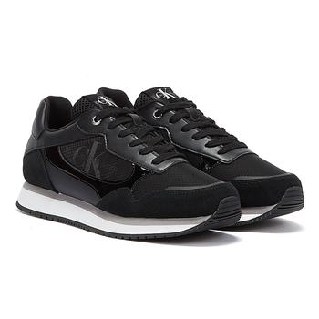 了解ck牛仔裤, Calvin Klein | Calvin Klein Jeans Retro Runner 4 Women Black Trainers商品图片 5.4折
