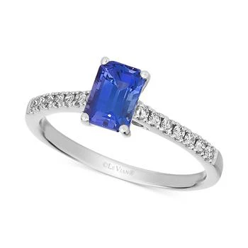 Le Vian | Blueberry Tanzanite (3/4 ct. t.w.) & Nude Diamond (1/5 ct. t.w.) in 14k White Gold,商家Macy's,价格¥9728