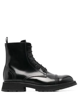 推荐ALEXANDER MCQUEEN - Ankle Boot With Laces商品