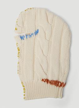 Love Stitch, Marni | Tack Stitch Balaclava in Cream商品图片 