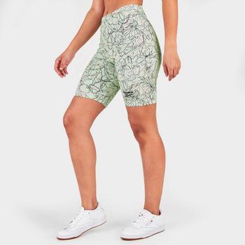 Reebok | Women's Reebok Classics Contour Floral Print Legging Shorts商品图片,