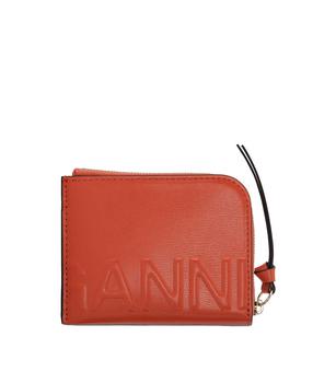 ganni包, Ganni | Banner Zip Around Card Holder商品图片 满$250减$20, 满减