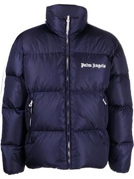 推荐PALM ANGELS logo-print padded jacket商品