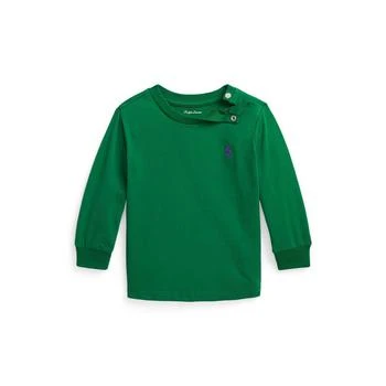 Ralph Lauren | Baby Boys Cotton Jersey Long Sleeve T Shirt 7.5折