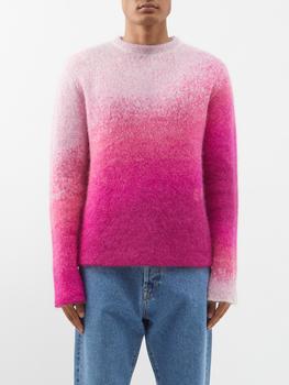 推荐Gradient mohair-blend sweater商品