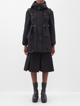 推荐Hooded cotton-blend parka商品