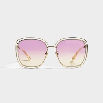 推荐Sunglasses in Gold Metal商品