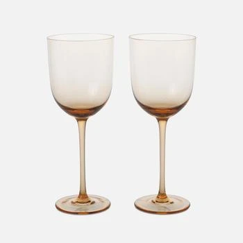 Ferm Living | Ferm Living Host White Wine Glasses - Set of 2 - Blush,商家Coggles,价格¥230