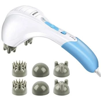 Fresh Fab Finds | Handheld Percussion Massager Double Head, Full Body Relaxation White,商家Verishop,价格¥471