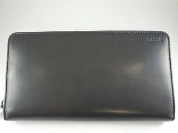 Bally | Bally Tallen Men's 6218189 Black Leather Zippered Long Wallet 4折