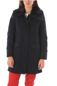 推荐Woolrich Women's  Blue Other Materials Coat商品