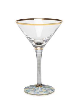 商品MacKenzie-Childs | Sterling Check Martini Glass,商家Saks Fifth Avenue,价格¥702图片