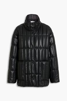 商品Evelina quilted faux leather jacket图片