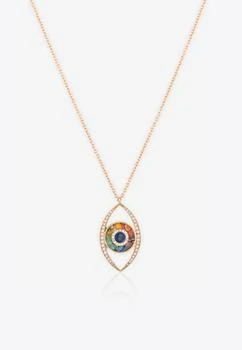 Falamank | Mosaic Collection Necklace in 18-karat Yellow Gold and White Diamonds,商家Thahab,价格¥20109