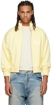 Essentials | Yellow Full Zip Jacket,商家SSENSE,价格¥462