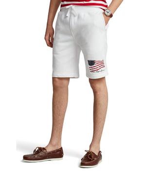 商品9.5" American Flag Fleece Shorts图片