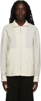 product Off-White Silk Shirt Jacket image