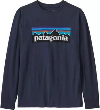 推荐Patagonia Kids' Long-Sleeved Regenerative Organic Certified Cotton P-6 T-Shirt商品