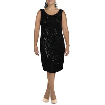 拉夫劳伦连衣裙是什么牌子, Ralph Lauren | Lauren Ralph Lauren Womens Maralyse Sequin Mini Cocktail and Party Dress商品图片 2.9折
