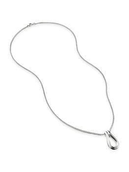 商品John Hardy | Surf Sterling Silver Etruscan Chain Pendant Necklace,商家Saks Fifth Avenue,价格¥3398图片