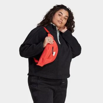 推荐Women's adidas Tiro Half-Zip Fleece Sweatshirt (Plus Size)商品