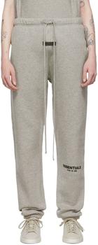 商品Essentials | Gray Straight Lounge Pants,商家SSENSE,价格¥641图片