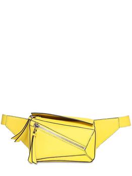 罗意威皮带代购, Loewe | Mini Puzzle Leather Belt Bag商品图片 