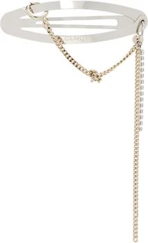 Justine Clenquet | Silver & Gold Amber Barrette,商家SSENSE HK,价格¥619