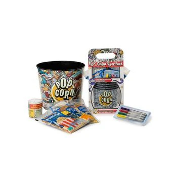 Pop and Color Party Pack with Serving Tub 10 Piece, Set