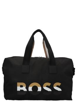 商品Hugo Boss | Hugo Boss Logo Print Duffel Bag,商家Italist,价格¥1548图片