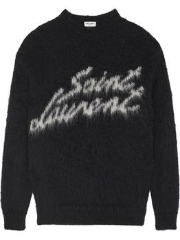推荐Saint Laurent Round-Neck Sweater商品