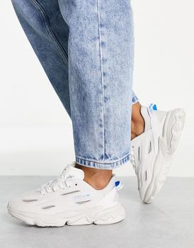 阿迪达斯ozweego, Adidas | adidas Originals Ozweego Celox trainers in grey with blue details商品图片 