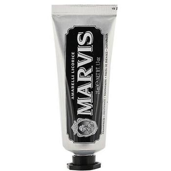 商品Marvis 玛尔斯 黑色甘草薄荷味牙膏 25ml图片
