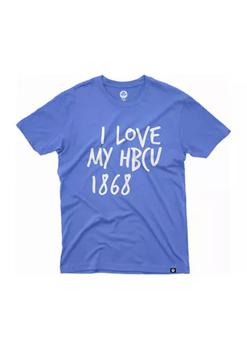 推荐NCAA Hampton Pirates Love Graphic T-Shirt商品
