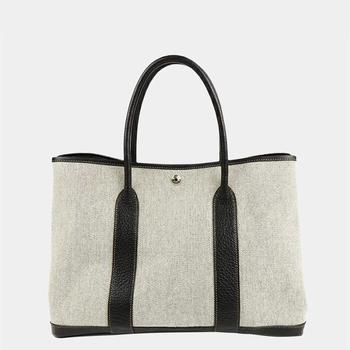 推荐Hermes Grey Toile Garden Party 36商品