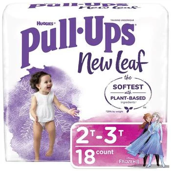 Huggies Pull-Ups | New Leaf Girls' Potty Training Pants 2T-3T,商家Walgreens,价格¥110