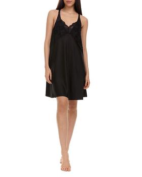 Flora Nikrooz, Flora Nikrooz | Shereen Lace Trim Charmeuse Chemise商品图片 2.8折