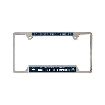 Wincraft | UConn Huskies 2023 NCAA Men's Basketball National Champions Metal License Plate Frame,商家Macy's,价格¥142
