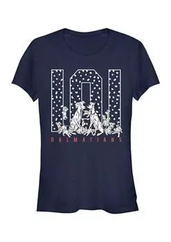 推荐Junior's Officially Licensed Disney 101 Dalmations T-Shirt商品