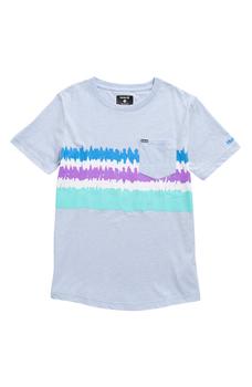 Hurley | Tie Dye Stripe T-Shirt商品图片,2.9折