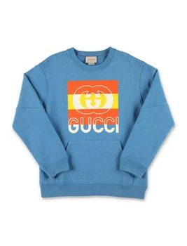 Gucci | Logo Printed Crewneck Sweatshirt 8.2折