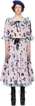 Charles Jeffrey Loverboy, Charles Jeffrey Loverboy | Pink Silk Maxi Dress商品图片 3.1折