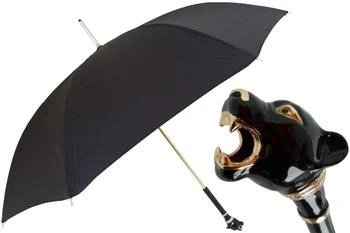 PASOTTI | Pasotti 葩莎帝黑色伞面 黑豹手柄 晴雨两用伞,商家Unineed,价格¥1429