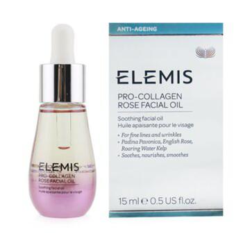精华油怎么选, ELEMIS | Unisex Pro-Collagen Rose Facial Oil 0.5 oz Skin Care 641628510290商品图片 6.4折