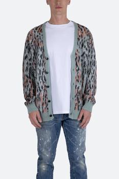 MNML | Leopard Cardigan Sweater - Multi商品图片,
