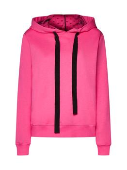 RED Valentino | REDValentino Drawstring Long-Sleeved Hoodie商品图片,7.1折