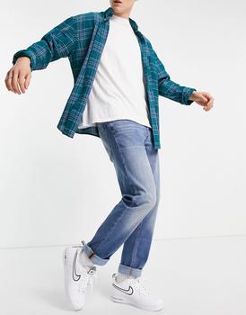 迈克达威代购, Jack & Jones | Jack & Jones Intelligence Mike relaxed fit jeans in light blue商品图片 7.4折